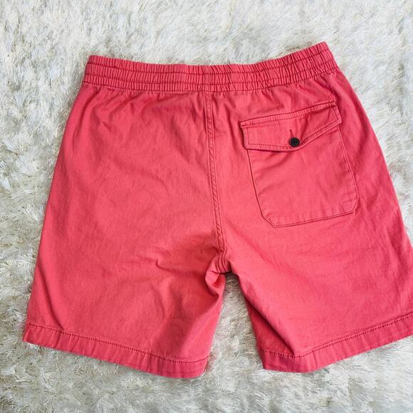 Plugg Pink Pull On Shorts Salmon Pink Sz Medium - Picture 2 of 4
